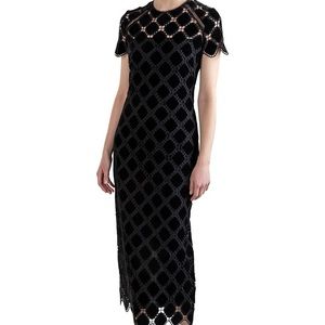 ISO Shoshanna Kiriya Pieced Velvet Sheath Dress (for brother’s wedding)